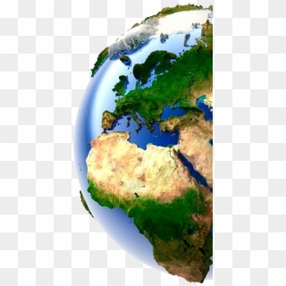 3d World - World Physical Map 3d Clipart