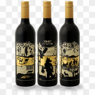 I Love The Look Of Their Wines - Screen Print Liquor Bottle Clipart