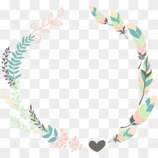 #boho #wreath #feather #feathers #freetoedit - Necklace Clipart
