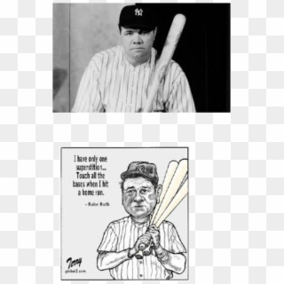 Babe Ruth - - Frasi Sul Baseball Clipart