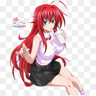 Mg Anime Renders - Rias Gremory Wallpaper Png Clipart