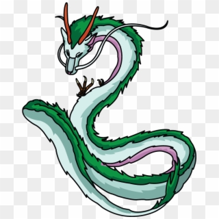 How To Draw Spirited Away Haku, Anime, Easy Step By - Easy Anime Dragon Drawing Clipart