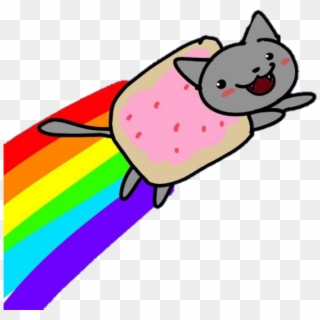 #nyancat #cat #rainbow #fly #cat #eoy #neko #коты - Poptart Cat Clipart