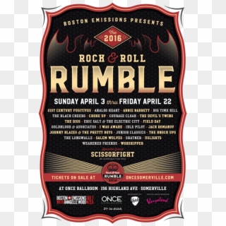 2016 Rumble - Poster Clipart