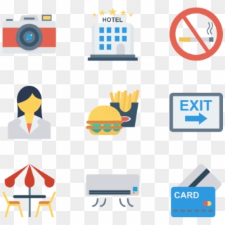 Hotel And Restaurant Clipart