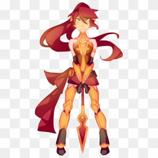 “ I Needed To Get Some Pyrrha Out Of My System ” Rwby - Illustration Clipart