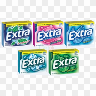 Extra Bubble Gum 1 Piece Pack - Extra Bubble Gum Clipart