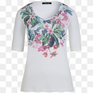 T-shirt Flower Print - Blouse Clipart