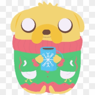 Christmas Adventure Time Cartoon Network Jake The Dog - Adventure Time Pixel Art Clipart
