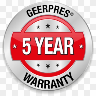 5 Year Warranty Logo Png - Warranty 5 Year Png Clipart