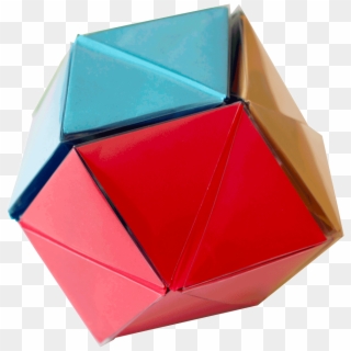 Plastdodecahedron 8 - Origami Clipart