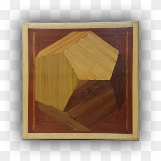 040 Dodecahedron - Plywood Clipart