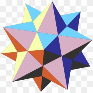 Captions - First Stellation Of Dodecahedron Clipart