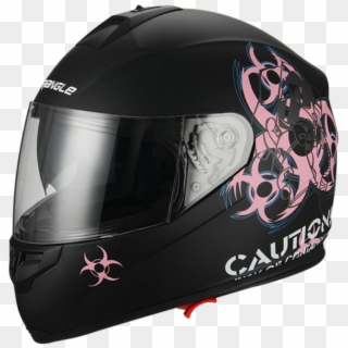 Picture 3 Of - Full Face Pink Motorcycle Helmet Clipart