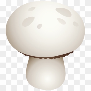 White Mushroom Png Clipart - White Mushroom Clipart Transparent Png