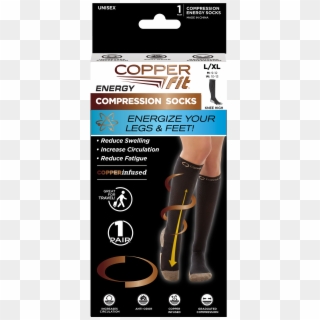 Copper Fit Compression Socks Clipart