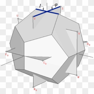 Dodecahedron And Icosahedron At The Same Scale - Golden Rectangle Dodecahedron Clipart