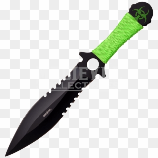 3 Piece Biohazard Throwing Knives - Hunting Knife Clipart