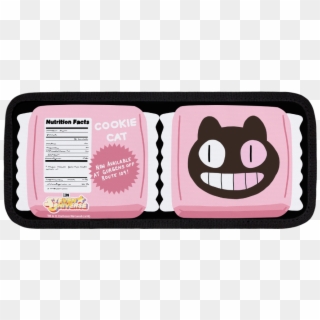 Cookie Cat Canvas Wallet - Mobile Phone Clipart