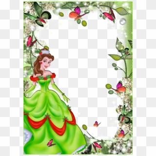 Disney Princess Belle Christmas Clipart