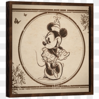 Minnie Mouse, Mickey Mouse, Walt Disney Company, Picture - Minnie Noir Et Blanc Clipart