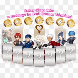 Plus, This Time Around You Can Use ｢choco Coin｣ To - Fgo Valentine Rerun Guide Clipart
