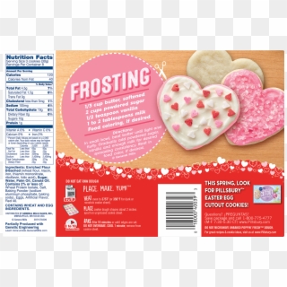 Hearts Shape Cutout Sugar Cookies - Heart Clipart