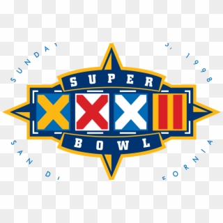 San Diego, Ca Home Of Super Bowl Xxxii - Super Bowl Xxxii Logo Clipart