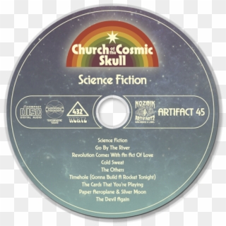 Compact Disc - Church Of The Cosmic Skull Cold Sweat Clipart