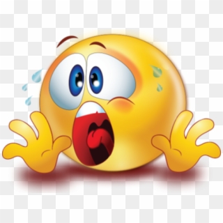 Sweating Emoji Cliparts - Sweaty Emoji Png Transparent Png