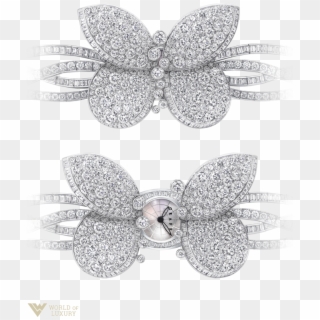 Graff Princess Butterfly White Gold & Diamonds Ladies - Butterfly Clipart