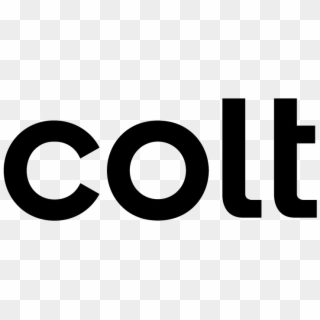 Colt Logo Black - Circle Clipart