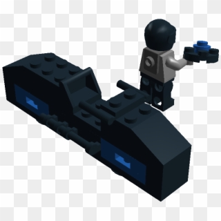 My Son Really Likes Tron And Legos, So Why Not Build - Firearm Clipart