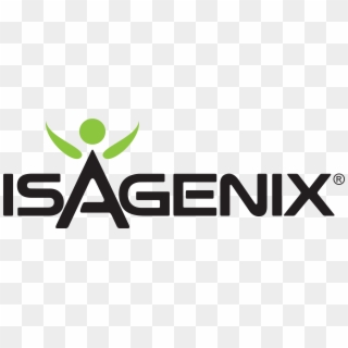 Isagenixlogo-blackgr - - Isagenix International Clipart