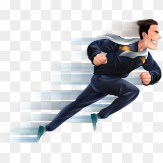 Are You Seeking A Fast Credit Repair Company - Person Running Fast Cartoon Clipart