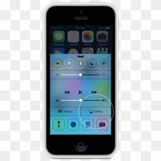 Airplay Icon Doesn't Appear Clipart
