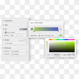 Adjusting Color In Gradient Editing Popover - Computer Icon Clipart