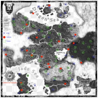 Sacred 2 Full Map Clipart