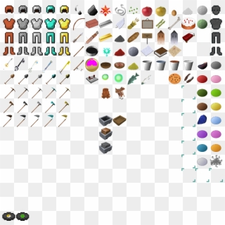 Here's My Items - Minecraft Texture Pack Items Clipart