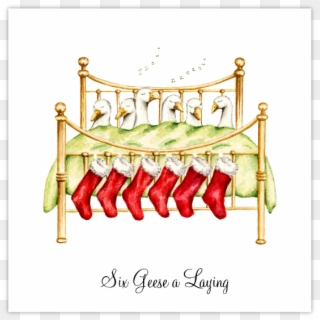 On The 12 Days Of Christmas Lyrics - Illustration Clipart