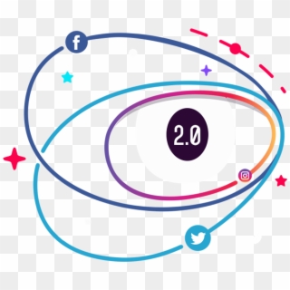 Social Media Engine - Circle Clipart