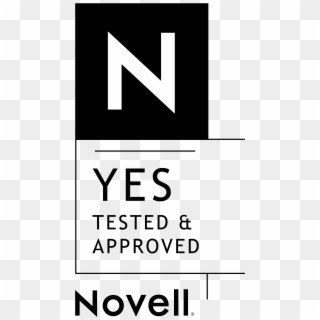 Novell Yes Logo Png Transparent - Novell Clipart