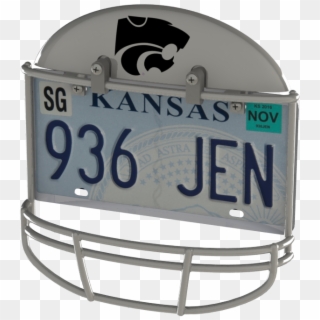 Kansas State University Helmet Frame - Kansas State Wildcats Clipart