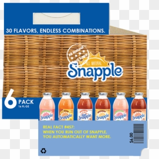 Snapple Diet Blend Tea - Plastic Bottle Clipart