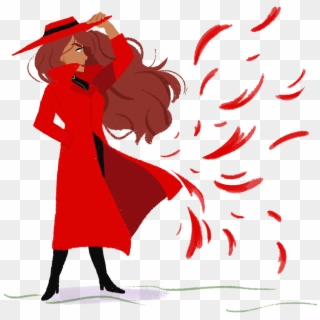 Witwics Carmen Sandiego Where In The World Is Carmen - Illustration Clipart