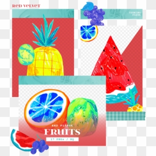 Red Velvet Flavor Png - Red Velvet Red Flavor Logo Clipart