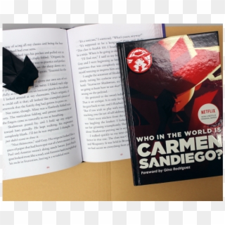 Get A Sneak Peak Of @carmensandiego By Reading An Excerpt - Carmen Sandiego Book Clipart