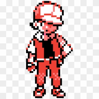 Pokemon's Red Sprite - Snow On Mt Silver Red Clipart