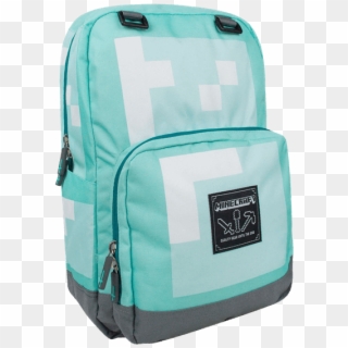 Apparel - Minecraft Diamond Backpack Clipart