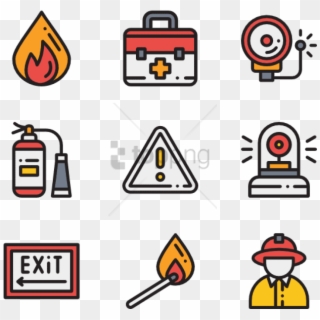 Free Png Fire Department 50 Icons - Asian Food Icon Transparent Clipart